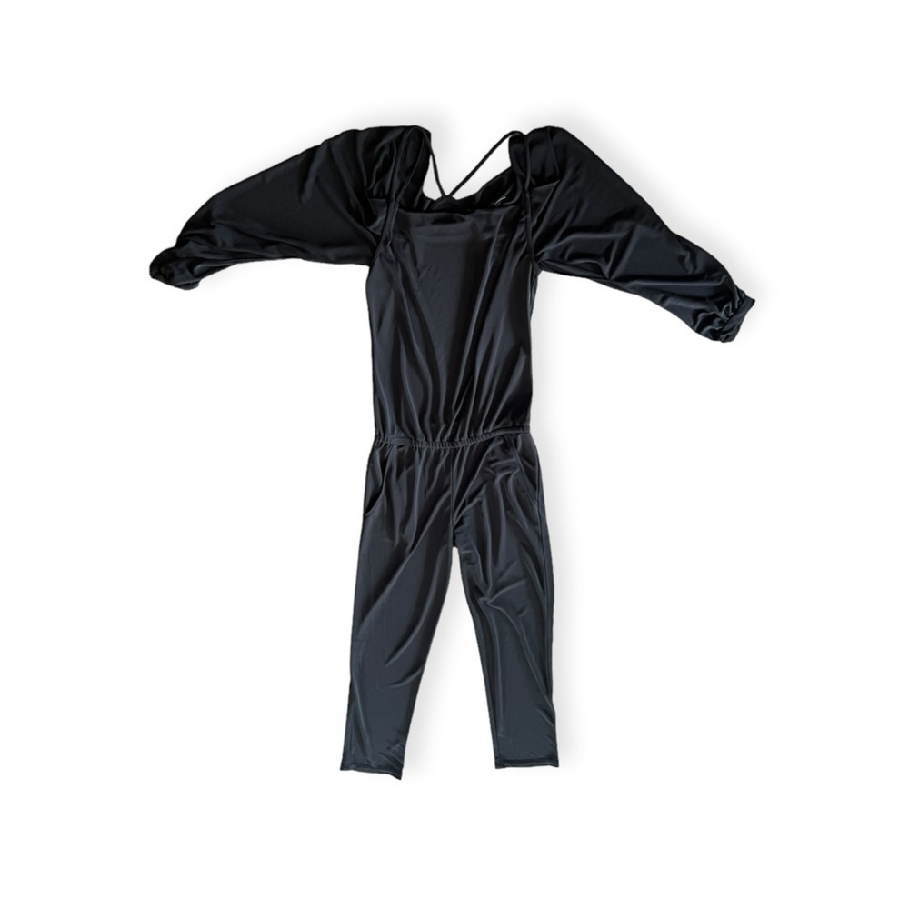BCBG Maxazria jumper jumpsuit black one piece XXS